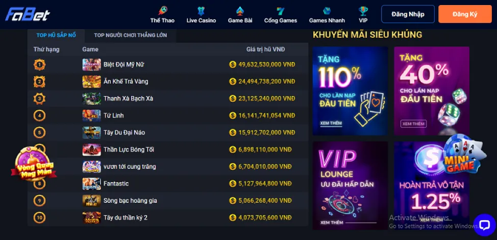 Game Nổ Hũ Bắn Cá ju888